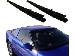 DIY Solutions - Outer Door Window Belt Weatherstrip - Set Of 2 - 1984 - 1996 Chevrolet Corvette - WSS00929
