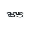 APA URO PARTS APA/URO Parts - Body Seal Kit - 5 Piece - With Windshield Seal, Rear Window Seal, Trunk Seal, Left Front Door Seal, Right Front Door Seal - 1968 - 1976 BMW 2002 - 2002SEALKIT