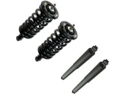 TRQ - Front And Rear Shock Absorber And Coil Spring Assembly - Set Of 4 - 2004 - 2015 Nissan Titan RWD - SKA61039