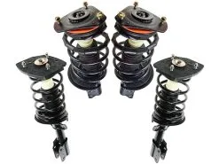 TRQ - Front And Rear Strut And Coil Spring Assembly - Set Of 4 - 2005 - 2009 Buick LaCrosse (without 17 Or 18 Inch Wheels) - SCA57204