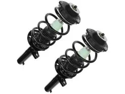 TRQ - Front Strut And Coil Spring Assembly Set Of 2 - 2006 - 2010 Volkswagen Passat Without Sport Suspension - SCA57132
