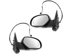 DIY Solutions - Power Door Mirror - Set Of 2 - Paint To Match - Power Folding - With Heated Glass, Puddle Light, And Turn Signal - 2007 - 2013 Chevrolet Silverado 1500 With New Body Style - MIR04247