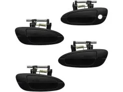 DIY Solutions - Door Handle - Set Of 4 - Black - With Front Driver Side Lock Provision - 2002 - 2006 Nissan Altima - BHS03149